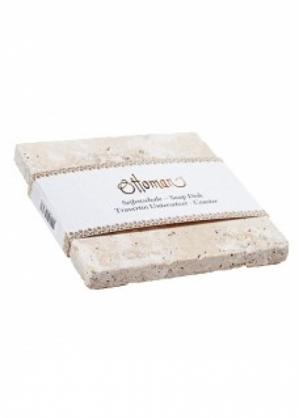 Seifenschale Tavertin quadratisch