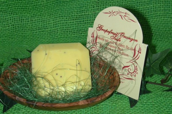 Grapefruit-Orangen Seife