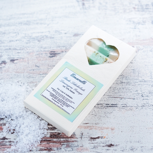 Badeschokolade Lemongras Orange